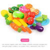 Image of 6/10/13/24Pcs Kitchen Fun Cutting Fruits and Vegetables Food Play House Set Puzzle Education Toys For Kids Boys Girls Xmas Gifts