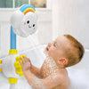 Image of QWZ Baby Cartoon Monkey Classic Shower Bath Toy Animal Sprinkle Bathroom Swimming Bathing Shower Educational Toys For Kid Gift