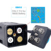 Image of TrustFire-Battery Packs for LED Bike Lights Power Banks Case USB Charging, Mobile Phone Waterproof Battery Box 18650 DC 8.4V