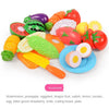 Image of 6/10/13/24Pcs Kitchen Fun Cutting Fruits and Vegetables Food Play House Set Puzzle Education Toys For Kids Boys Girls Xmas Gifts