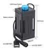 Image of TrustFire-Battery Packs for LED Bike Lights Power Banks Case USB Charging, Mobile Phone Waterproof Battery Box 18650 DC 8.4V