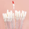 Image of 50pcs Disposable Lip Makeup Brush Lipstick Applicator Eyebrow Micro Brushes Crystal Handle Lash Extension Microbrush Beauty Tool