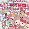 Image of Sanrio Posters Kawaii Hello Kitty Kuromi Anime Paper Pianting Living Room Decor Bedroom Decor Wall Art Home Decoration