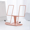 Image of Portable Book Holder Adjustable Reading Rest Recipe Cookbook Stand Cell Phone Stand for Cookbook Textbook Tablet Holder