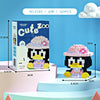 Image of Cat Animal Brick Toy for Children Girls 8 To 10 Years Old Birthday Gift Construction Block Set Mini Building Blocks Educational