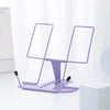 Image of Portable Book Holder Adjustable Reading Rest Recipe Cookbook Stand Cell Phone Stand for Cookbook Textbook Tablet Holder