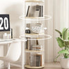 Image of 360-Degree Rotating Bookshelf Movable Living Room Bookshelf Multi-Layer Children’s Picture Book Storage Rack