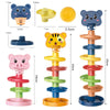 Image of Montessori Toys Baby 0 12 24 36 Months Track Rolling Ball Push Pop Sliding Ball Early Education Toys For Kids Children Sensory