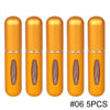 Image of 1/5PCS Perfume Atomizer Portable Liquid Cosmetics Containers Traveling Mini Alcochol Perfume Refillable Bottles Empty Spray Bott