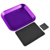 Image of 9IMOD RC Screw Tray with Magnetic Pad Aluminium Alloy Magnet Screws Disk Storage Plate for RC Airplane Car Boat Repair Tool