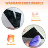 Image of 4/12/24PCS Reusable Rug Gripper Tape Double Sided Adhesive Non-Slip Rug Pad Tape Stickers Washable Area Rug Pad Carpet Tape