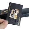 Image of Color Black Gold Playing Card Game Card Group Waterproof Poker Suit Magic Dmagic Package Board Game Gift Collection