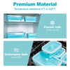 Image of Collapsible Silicone Food Storage Container,Bento Lunch Boxes For Kitchen, Microwave Safe. Foldable Design Saves Your Space.