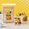 Image of Cat Animal Brick Toy for Children Girls 8 To 10 Years Old Birthday Gift Construction Block Set Mini Building Blocks Educational