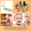 Image of Baby Soft Finger Toothbrush BPA Free Silicone Infant Tooth Teeth Clean Brush Food Grade Silicone Baby Oral Health Care