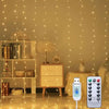 Image of 1pc USB 3x3/3*2/3*1 LED Curtain Bedroom Lights Christmas Garland Fairy Light Festoon Wedding Home Bedroom Decoration Lighting