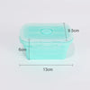 Image of Collapsible Food Storage Containers Silicone Lunch Box with Lid Food Bowls Kitchen Stackable Lunch Box for Pantry Freezer Safe