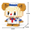 Image of TOYLINX Mini Animal Building Blocks Assembled Model Cartoon Panda Doll Set 6 Years Old And Above Children Educational Toys Gifts