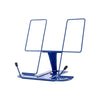 Image of Adjustable Desk Book Stand Cookbook Holder Portable Bookrest Non-slip Page Clips for Thick Book Cookbook Textbook Recipe