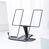 Image of Portable Book Holder Adjustable Reading Rest Recipe Cookbook Stand Cell Phone Stand for Cookbook Textbook Tablet Holder
