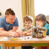 Image of Robotime Rolife 3D Puzzle Model Super Store Series Happy Meals Kitchen Plastic DIY Miniature House Kit Building Blocks Kits