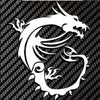 Image of msi metal sticker for laptops, mobile phones, computers, cars, power banks and tablets