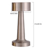 Image of Retro Table Lamp Metal Touch Decor for Bar Coffee Table Restaurant Decoration Light Desk LED Rechargeable Night Lights Bedroom