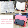 Image of Portable Reading Stand Books Stand Recipe Shelf Folding Holder Cookbook Holder Organizer Bookend For Music Score Recipe Tablet