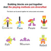 Image of 1 Set Wooden Blocks Puzzle Brain Teasers Toy Tangram Jigsaw Intelligence Colorful 3D Russian Blocks Montessori Educational