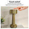 Image of Rechargeable Led Table Lamp Retro Night Light Desk Bar Coffee Dining Room Home Decor Wireless 3 Colors Dimmable Touch Switch