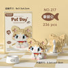Image of Cat Animal Brick Toy for Children Girls 8 To 10 Years Old Birthday Gift Construction Block Set Mini Building Blocks Educational