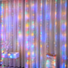 Image of 1pc USB 3x3/3*2/3*1 LED Curtain Bedroom Lights Christmas Garland Fairy Light Festoon Wedding Home Bedroom Decoration Lighting