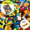 Image of DIY creative building blocks big set City classic building blocks assemble boys and girls birthday gift children's educational t