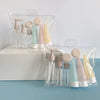 Image of Perfume Bottle Set Refillable Spray Lotion Shampoo Shower Tube Bottling Refill Cosmetic Travel Liquid Container Portable Tool