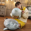 Image of Hot 3D Novelty Throw Pillows Cute Real Life Sea Lion Plush Toys Soft Seal Plush Stuffed Plush Housewarming Party Hold Pillow