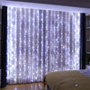 Image of Curtain Light LED Indoor/Outdoor Waterproof 300leds Garland Decoration String Lights Yard Christmas Fairy Garland String Lights