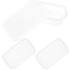 Image of 3 Pcs Vegetable Crisper Containers for Food Kitchen with Lid Fridge Storage Produce Saver Fresh