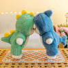 Image of Promotion Kawaii Green  Jointed Bear Cosplay Panda Doll Plush Toy Cartoon  Animal Plushie Throw Pillow Birthday Gift Home Decor