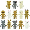 Image of Rabbit Doll 1/12 Micro Dollhouse Reindeer Sheep Elephant Squirrel Family Kitchen Toy Miniature Furniture Set Girl Toy Gift