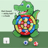 Image of Montessori Dart Board Target Sports Game Toys For Children 4 To 6 Years Old Outdoor Toy Child Indoor Girls Sticky Ball Boys Gift