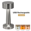 Image of Retro Table Lamp Metal Touch Decor for Bar Coffee Table Restaurant Decoration Light Desk LED Rechargeable Night Lights Bedroom
