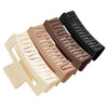 Image of 4Pcs/Set Women Girls Claw Clips Coffee Black Hair Claw Nonslip Crab Hairpins Barrette Fashion Hair Accessories Gifts