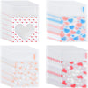 Image of 100pcs 7x7/10x10cm Heart Plastic Cello Bag Self Sealing Pouch For DIY Candy Cookies Snack Baking Package Decor Small Business