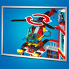 Image of Fire Station City Oceans Blocks Compatible Fire Station Set with Fire Station Fire Helicopter Fire Ship Rescue Boat