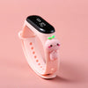 Image of Fashion Mickey Children Watches For Girls Electronic Bracelet Sports Touch LED Spiderman Doll Kids Watch Women Waterproof Clock