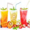 Image of Multicolor Drinking Straws rietjes Milk Tea Bar Party Wedding Kitchen Home Accessories Beverage Black Straw Wholesale
