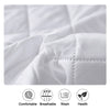 Image of Waterproof Throw Mattress Cover Bed Fitted Sheet Mattress Protector Single/Double/140/160 Muti Size  Gray/White