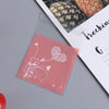Image of 100pcs 7x7/10x10cm Heart Plastic Cello Bag Self Sealing Pouch For DIY Candy Cookies Snack Baking Package Decor Small Business