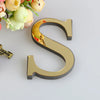 Image of 26 Letters Wall Sticker 3D DIY Mirror Acrylic Decals Home Decor Wall Art Mural for party wedding Christmas Retro Wall Art