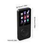 Image of MP3 Music Player Portable MP4 MP3 Player Bluetooth 5.0 1.8in Color Screen Mini Walkman MP3 Player with E-book/FM Radio/Recording